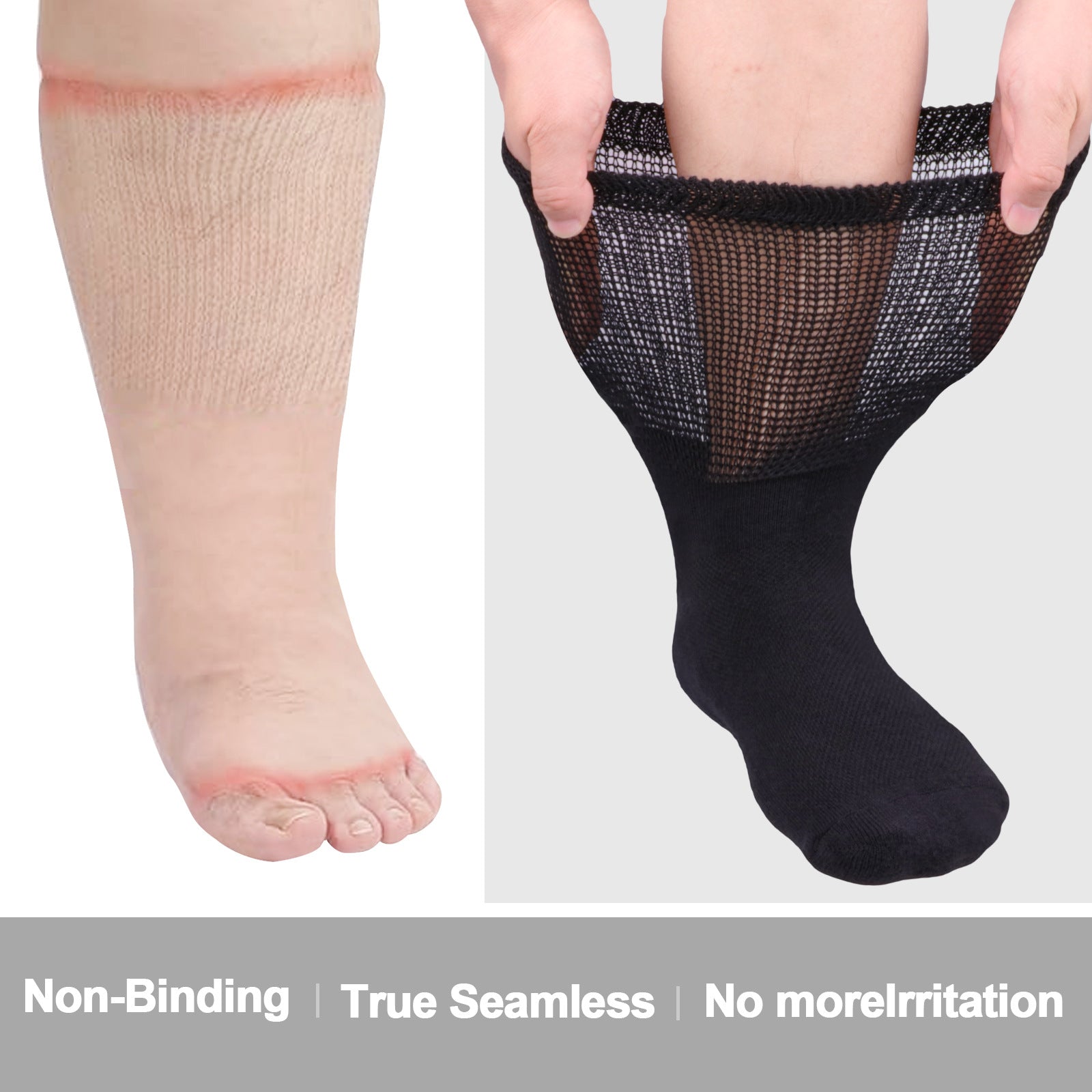 Bamboo Fiber Loose Stretch Socks