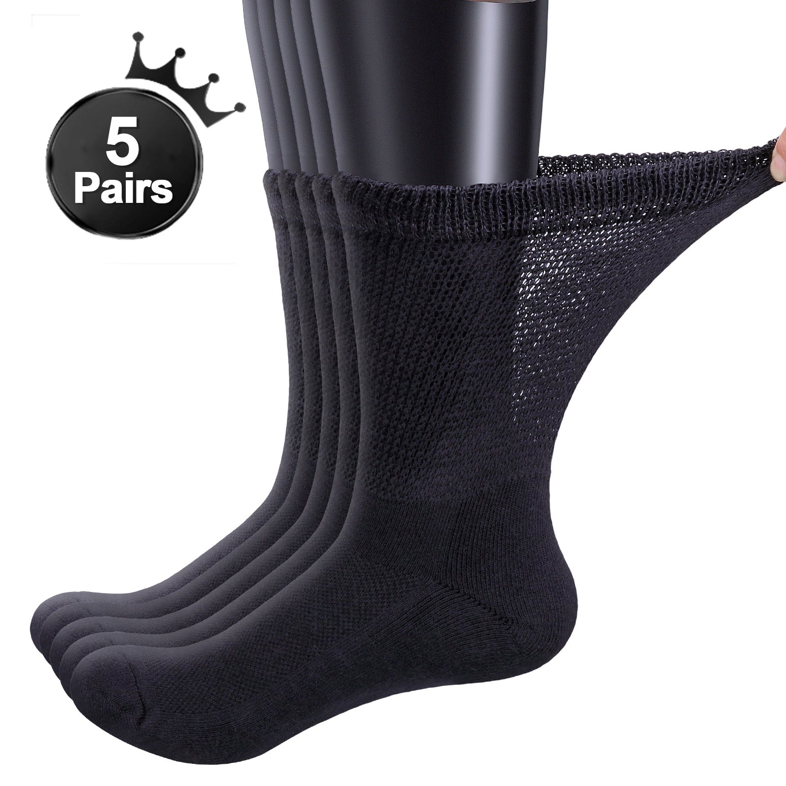 Bamboo Fiber Loose Stretch Socks