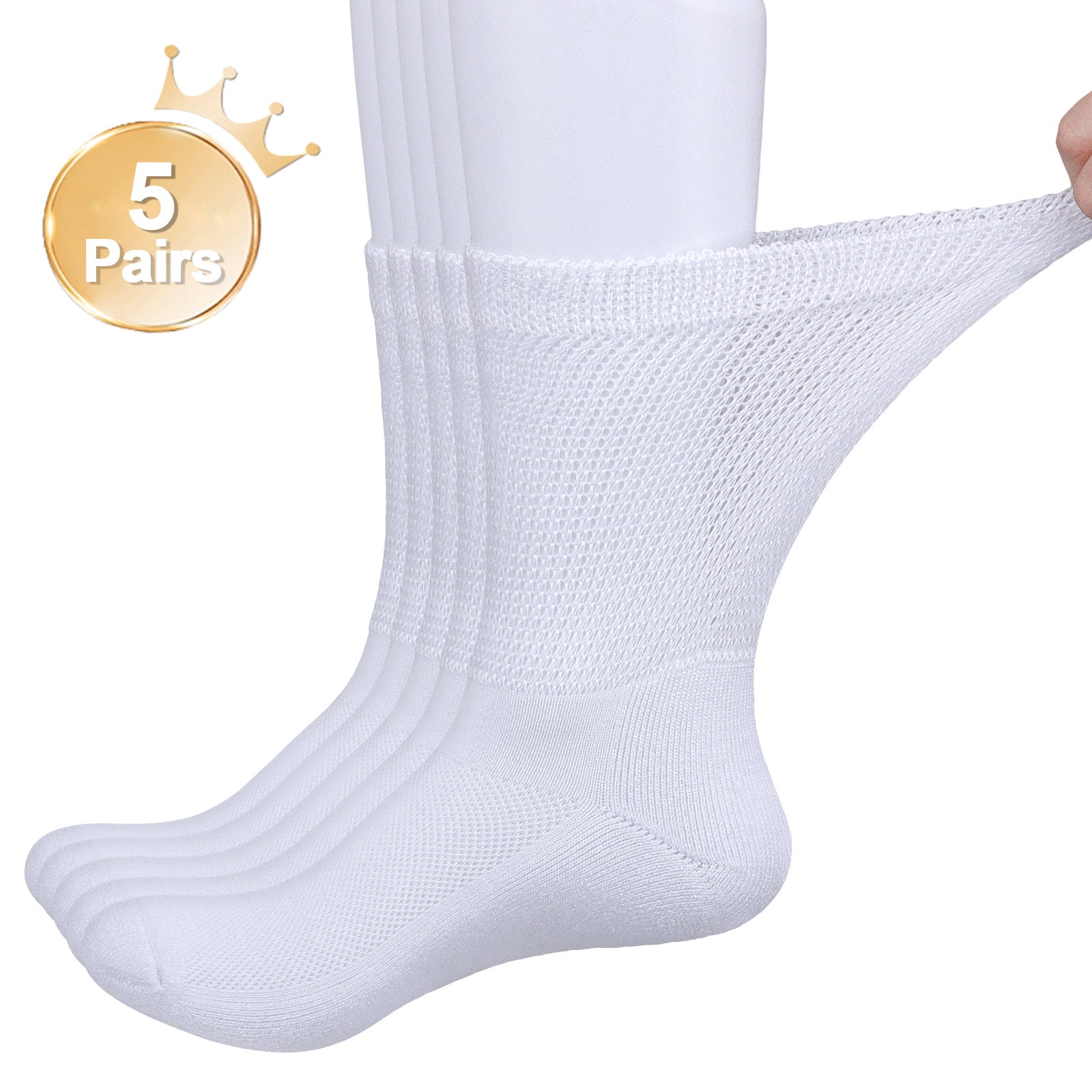 Bamboo Fiber Loose Stretch Socks